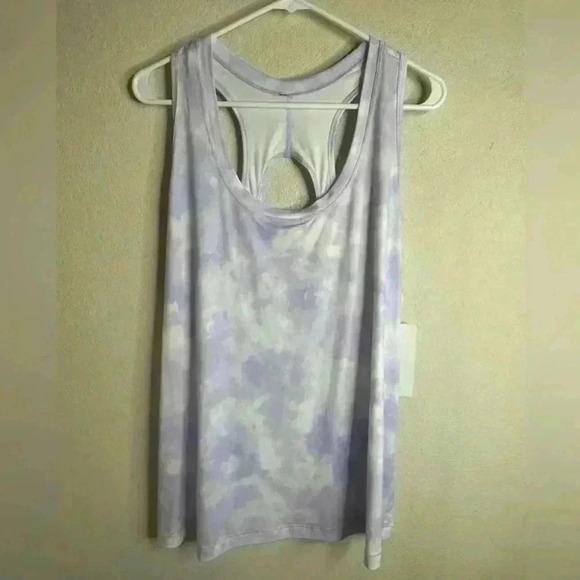 Athleta nitro printed tank lavender size 2X NWT - Picture 3 of 6